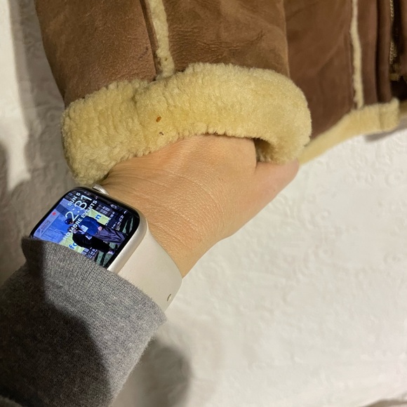 Hastings Shearling Coat Size 40 - Picture 3 of 16